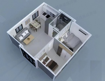 Prefab container house modular house office tiny house outdoor apple cabin office pod garden office pod