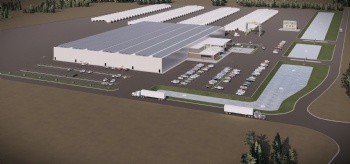 Steel structure factory building
