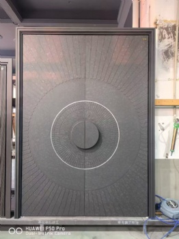 Custom Luxury Villa Main Entrance Door Security Aluminium Mental Modern Front Entry Stainless Steel External Doors For Houses