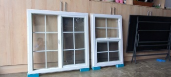 American pvc single hung and tilt windows with grilltube fixed mosquito net screen