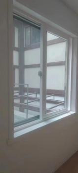 American pvc single hung and tilt windows with grilltube fixed mosquito net screen