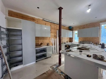 American Style Shaker Design Custom Kitchen Cabinet Modern Solid Wood Kitchen Cabinets