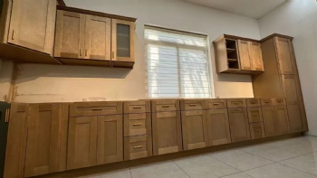 American Style Shaker Design Custom Kitchen Cabinet Modern Solid Wood Kitchen Cabinets